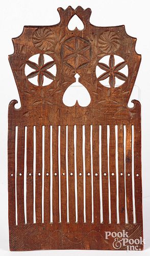 SCANDINAVIAN CARVED TAPE LOOM,