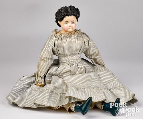 EARLY COMPOSITION DOLL POSSIBLY 30f5ba