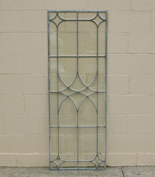 Victorian beveled leaded glass