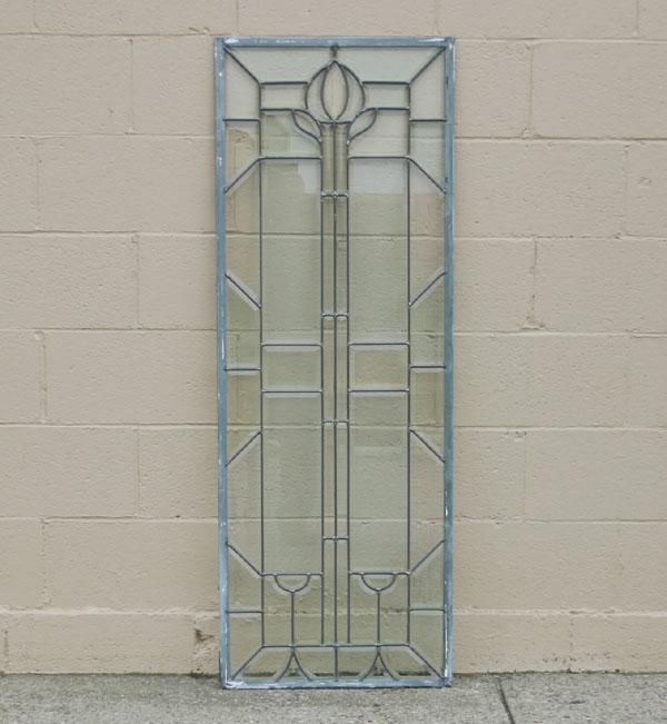 Victorian beveled leaded glass