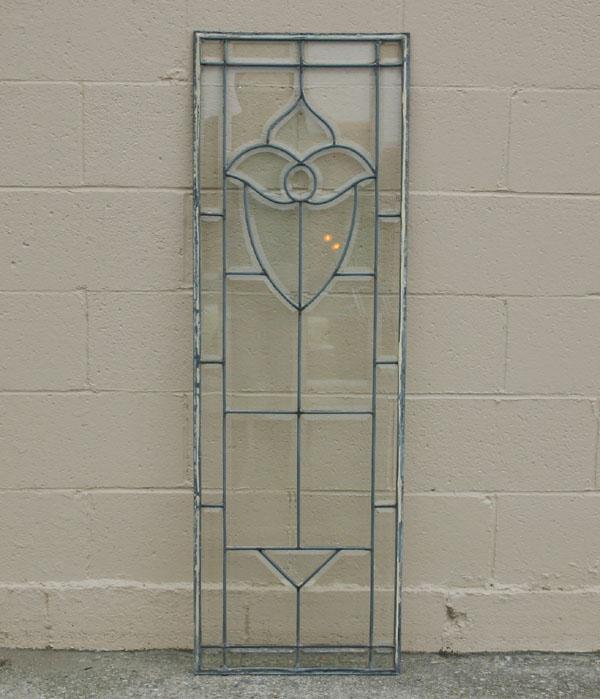 Victorian beveled leaded glass