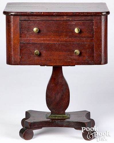 MINIATURE CLASSICAL MAHOGANY WORK