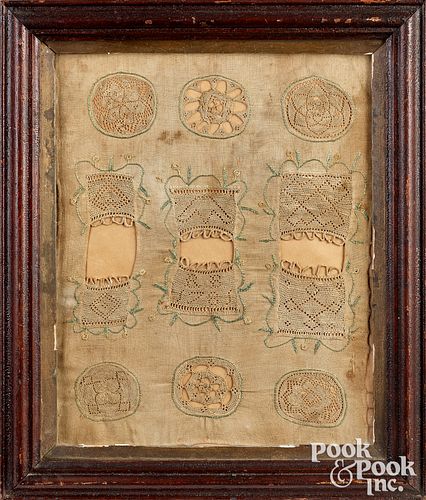 PENNSYLVANIA WHITEWORK SAMPLER,