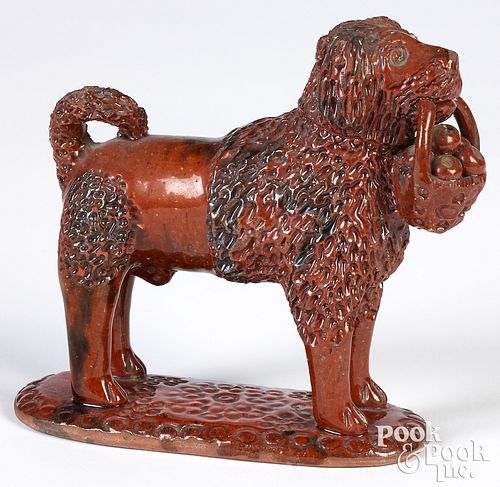 PENNSYLVANIA REDWARE SPANIEL 19TH 30f7c7