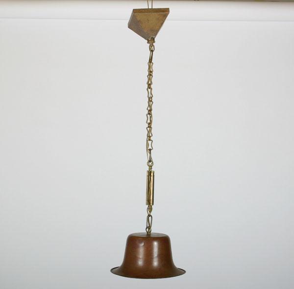 Copper and metal assembled hanging