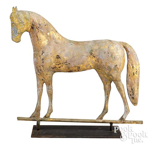 SMALL FULL BODIED COPPER HORSE 30f828