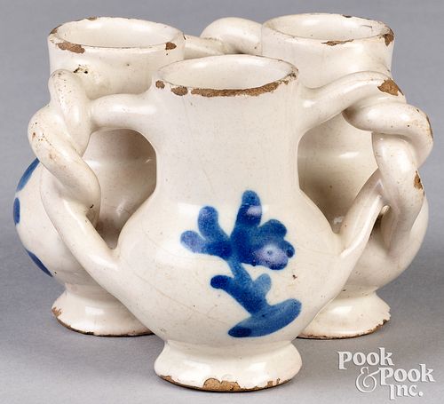 ENGLISH DELFTWARE FUDDLING CUP,