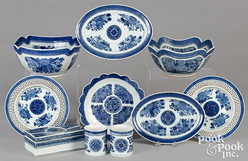 CHINESE EXPORT BLUE FITZHUGH PORCELAIN  30f8be