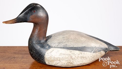 WARD BROTHERS CARVED CANVASBACK 30f974