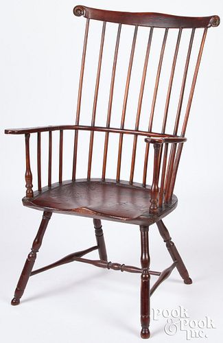 PHILADELPHIA COMBBACK WINDSOR ARMCHAIR,