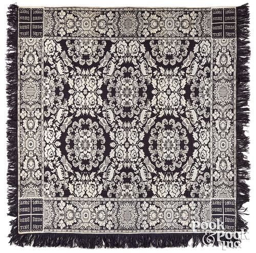 CANADIAN JACQUARD COVERLET, MID