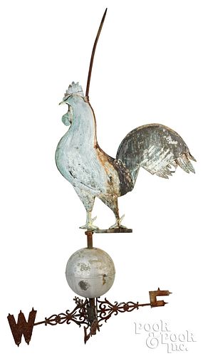 SWELL BODIED ROOSTER WEATHERVANE