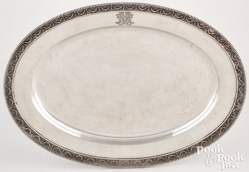 GORHAM STERLING SILVER TRAY DATED