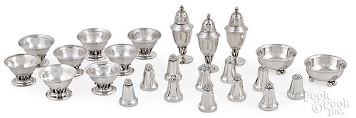 GEORG JENSEN STERLING SHAKERS AND