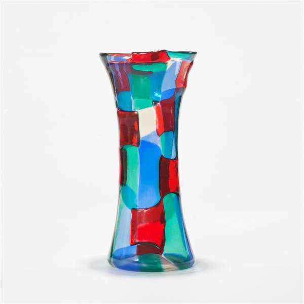 Fulvio Bianconi Pezzato Parigi vase,