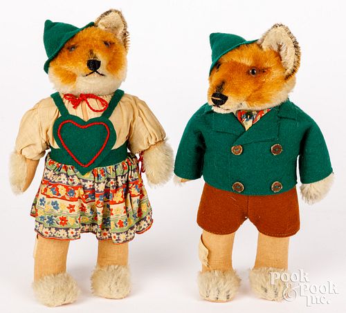 STEIFF MOHAIR FILIXI FOX BOY AND 30d46f