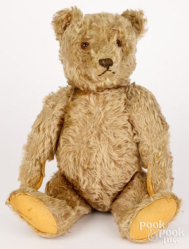 LARGE GERMAN MOHAIR TEDDY BEAR,