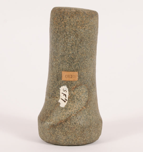 Granite bell pestle from OH ex  4e210