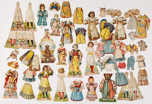 PAPER DOLLSPaper dolls, to include