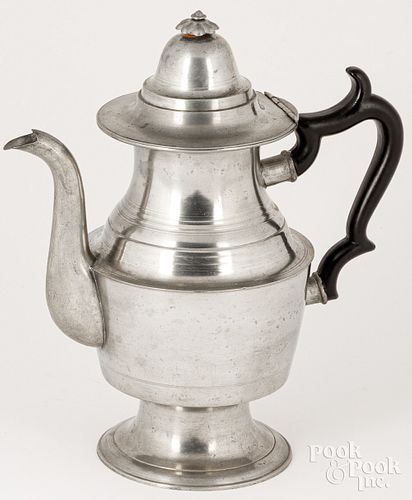 WESTBROOK, MAINE PEWTER COFFEEPOT,