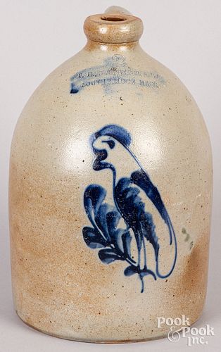 MASSACHUSETTS TWO-GALLON STONEWARE