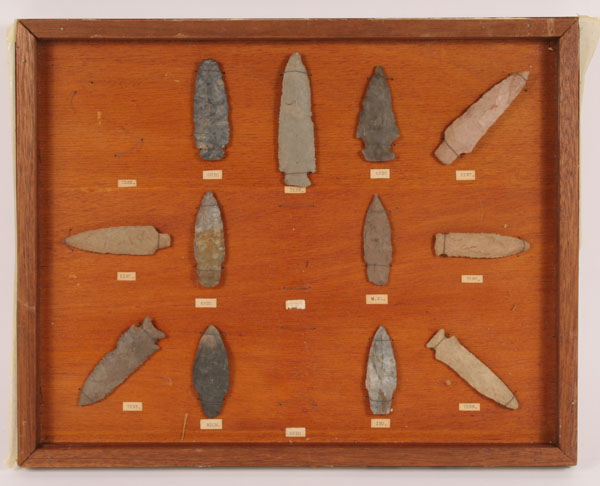 Lot of 12 spears from various marked