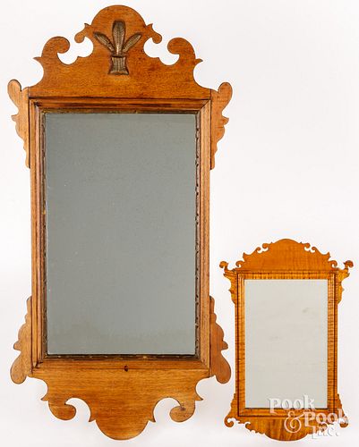 CHIPPENDALE STYLE MIRROR TIGER 30d691