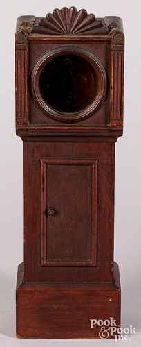 CHERRY WATCH HUTCH, 19TH C.Cherry