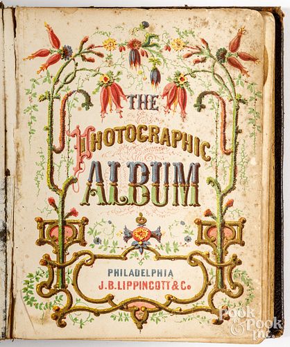 PHOTO ALBUM, LATE 19TH C.Photo album,