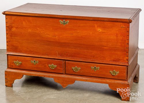 PENNSYLVANIA WALNUT BLANKET CHEST,