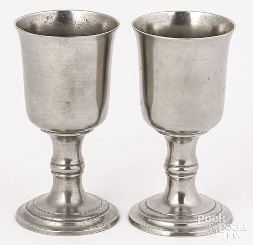 PAIR OF HARTFORD CONNECTICUT PEWTER 30d78f