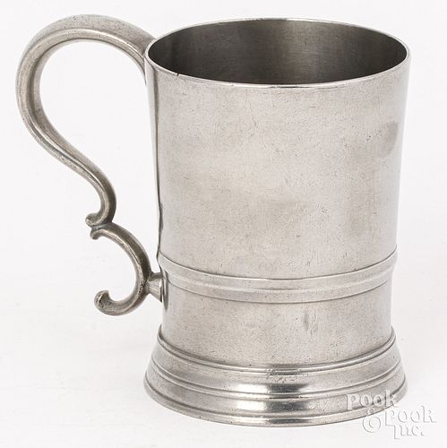 NEW YORK PEWTER MUG CA 1840New 30d7a4