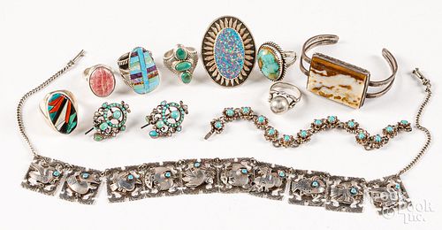 NATIVE AMERICAN AND STYLE JEWELRY,