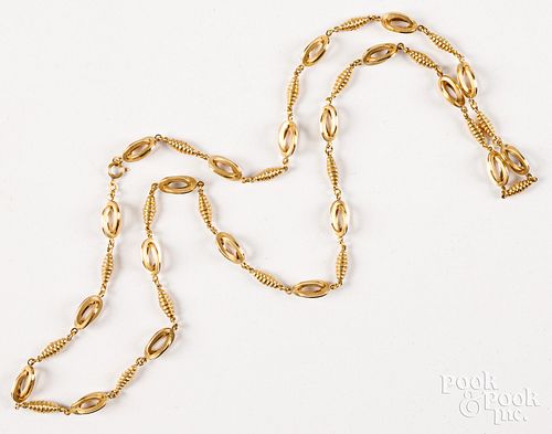 18K GOLD NECKLACE18K gold necklace,