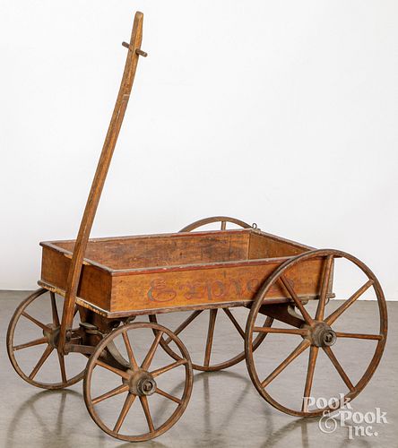 CHILD'S PAINTED EXPRESS WAGON,