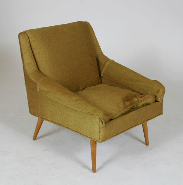 Gio Ponti style upholstered lounge