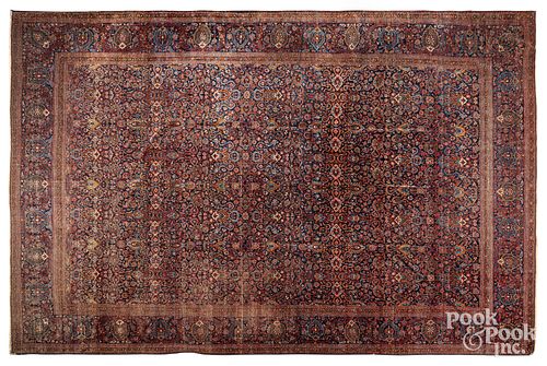 KASHAN CARPET, CA. 1930Kashan carpet,