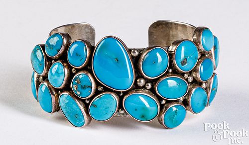 NAVAJO INDIAN STERLING AND TURQUOISE 30d926