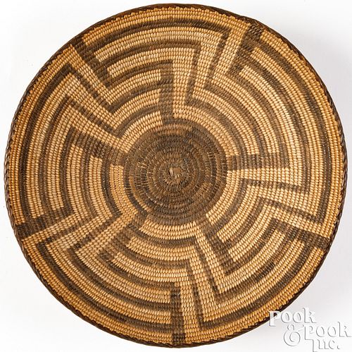 PIMA INDIAN COILED BASKETRY TRAYPima 30d9a2