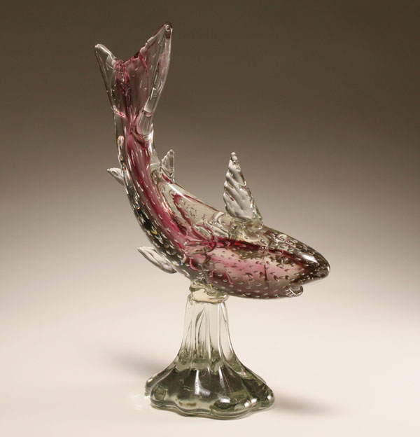 Pilgrim American art glass fish 4e291