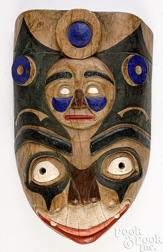NORTHWEST COAST CARVED AND PAINTED 30d9d0