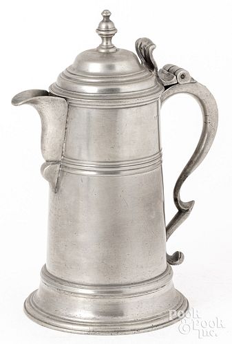 PEWTER FLAGONRichard Pitt (London,