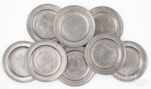 PEWTER PLATESMatched set of Townsend 30dabf