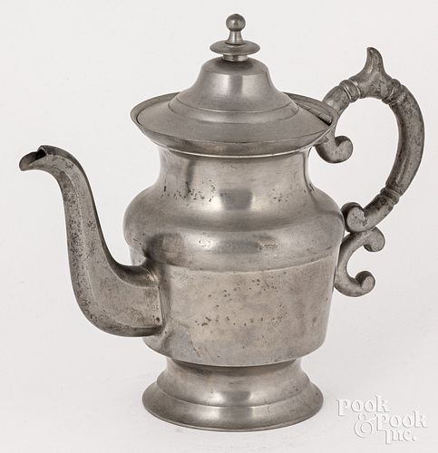 PEWTER TEAPOTRoswell Gleason (Dorchester,