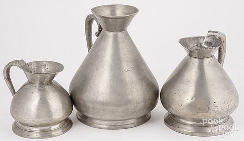 THREE WEST COUNTRY HARVESTER PEWTER 30db29
