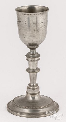 CONTINENTAL PEWTER CHALICE, CA.