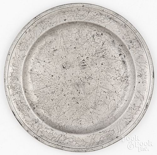 PEWTER PLATEHenry Will (New York, New