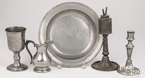 THOMAS DANFORTH PEWTER DEEP DISHThomas