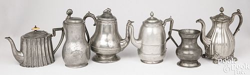 ASSORTED PEWTER TABLEWARESAssorted