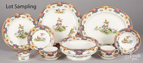 SHELLEY CHINA OLD SEVRES DINNER 30dc21